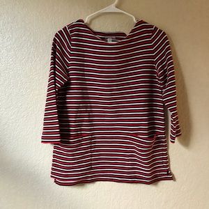 J. Jill Striped Tunic